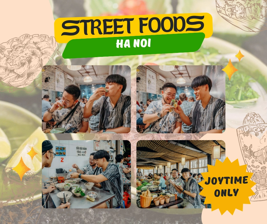 Day Tour | Street Food Experience with Flavors of Hanoi | Hanoi